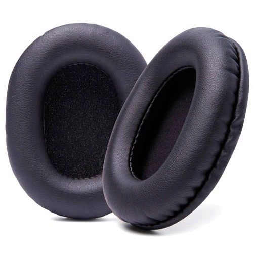 WC Wicked Cushions Replacement Ear Pads for Sony MDR 7506 | Softer Leather, Luxurious Memory Foam, Unmatched Durability | Compatible with MDR 7506 / MDR V6 / MDR CD900ST | (PU Leather)