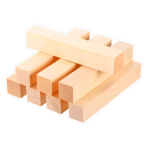 MECCANIXITY 8Pcs Basswood Carving Block, 6