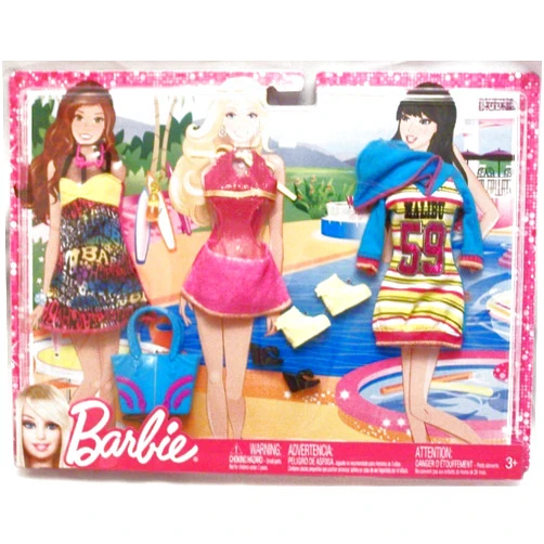 Barbie - T7543 - Accessoire pour Poupée - Barbie Tenues Loisirs - Vacation
