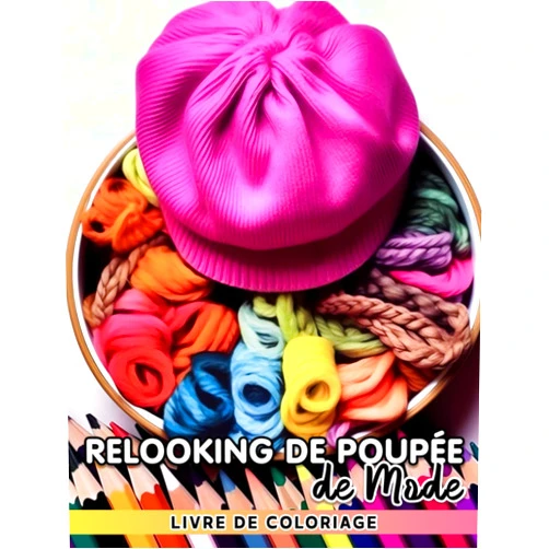 Rocco Anderson Livre de coloriage de relooking de poupée de mode: Concevez et colorez vos propres tenues et accessoires élégants - Une activité amusante et éducative (French Edition)