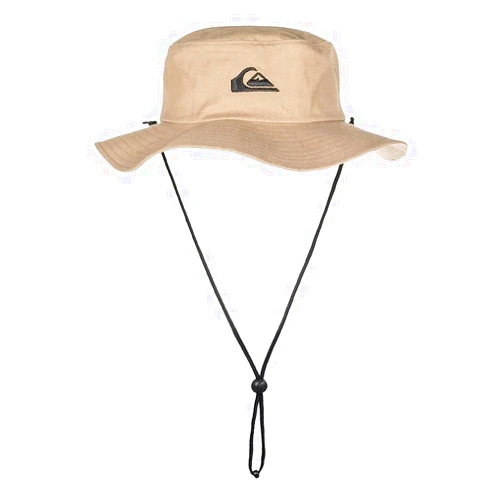 Quiksilver Men's Bushmaster Sun Protection Floppy Visor Bucket Hat Large-X-Large Khaki