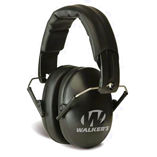 Walker's Unisex Adult's Lightweight Foldable Hearing Protection 22 dB Noise Reduction Pro Low-Profile Earmuffs