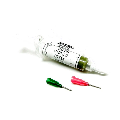 JTS Silver Solder Paste Easy/Soft 65% Silver 1/4 Troy Ounce Syringe Soldering Paste SS65 Made in USA