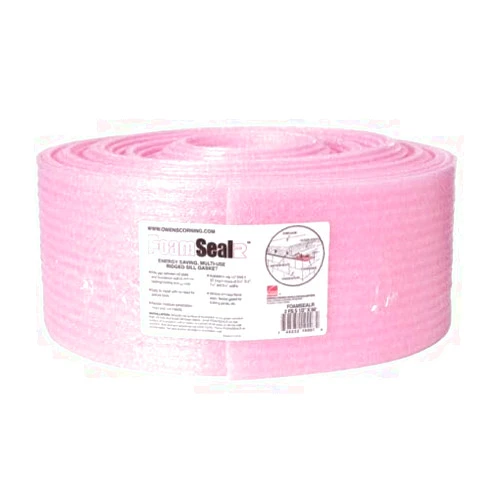 KXUPOIAV Replacement for fits Owens Corning 2FS Ridged Sill Gasket 50 L ft. x 5.5 W x 0.25 Thick in. 8 Pack