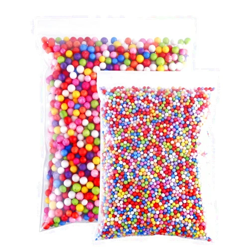 CCINEE 16 Grams 3-5mm Colorful Foam Beads 6-8mm Assorted Size Foam Beads Balls for Kids DIY Slime Making and Party Decoration 30000pcs