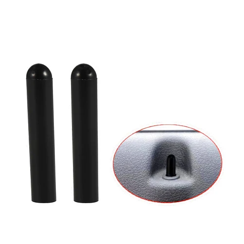 H-Jun 2PCS Car Door Lock Knobs Interior Door Lock Knob Pull Pins for Ford F150 Replace# D9ZZ-6621850-B