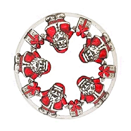 Yankee Candle Santa And Gifts Illuma-Lid Jar Candle Topper
