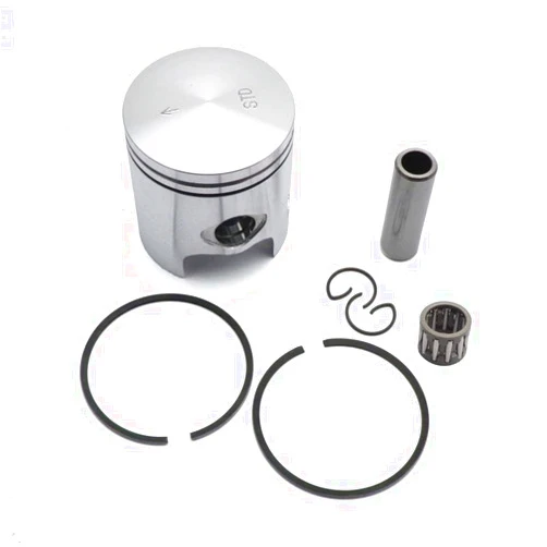 BINBAL Piston Ring 70cc Piston Rings Set 47mm with 12mm/10mm Pin Bearing Fit for Yamaha Jog Minarelli 1PE40QMB Scooter ATV Moped Big Bore Parts (Color : 12mm Set)