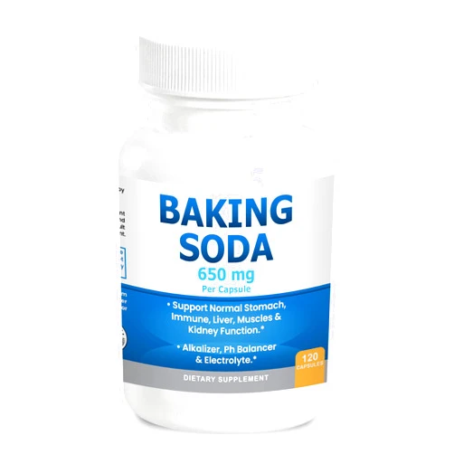 Kidney Restore Natural Baking Soda Capsules - 650mg Baking Soda Tablets for Kidney & Stomach Acid - Sodium Bicarbonate Pills, Bicarbonate of Soda, Bicarbonato de Sodio Para Tomar, Sodium Bicarbonate 650 mg Tablets