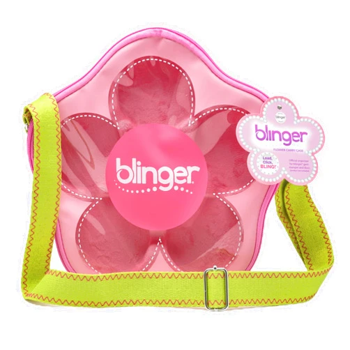 blinger® Flower Carry Case | Perfect Organizer for your Gem Stamper & your Discs (sold separately) | Holds up to 225 gems! | Gem Stamper & Discs Not Included
