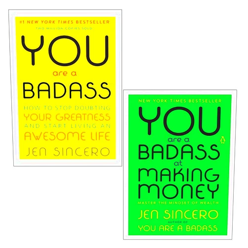 By Jen Sincero (Author) You Are a Badass & You Are a Badass at Making Money 2 Books Collection Set