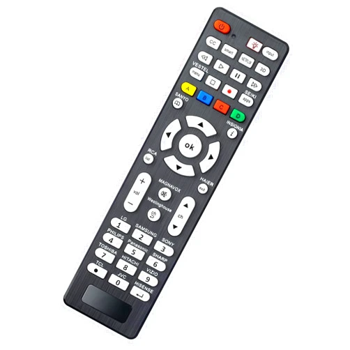 ROSSENZURA Universal Backlit TV Remote for LG,Samsung, TCL, Philips, Vizio, Sharp, Sony, Panasonic, Sanyo,Magnavox, haier, Insignia, Toshiba and Other Brands LCD LED 3D HDTV Smart TV Remote Control