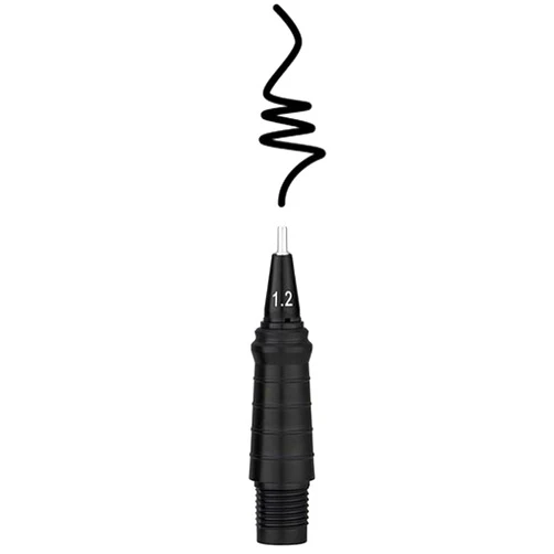 Yookers Front Section [All Black] for Yooth Fiber Pen 1.2 mm