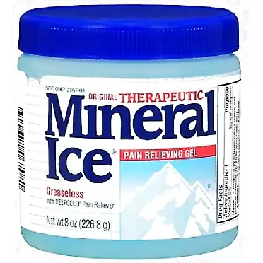 Mineral Ice Pain Relieving Gel 8 oz (Pack of 2)