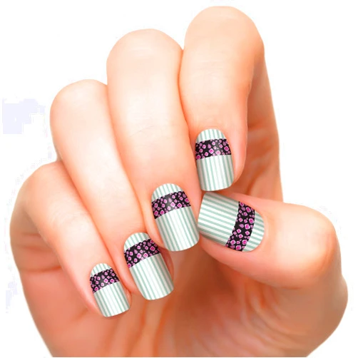 Incoco Nail Polish Strips, Nail Art, Vintage Charm
