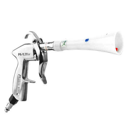 GOCCIDA Air Blow Gun with Brass Adjustable Air Flow Nozzle,Cleaning Gun Quickly Blasts Dirt and Dust from Surface Works with Air Compressor
