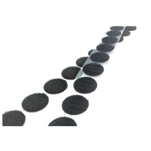 Southern Textiles 7/8-inch Adhesive Coin Dots Hook and/or Loop Unit or Set Sticky Circle Dot Fasteners Tape Sew-on Sticky Dots Various Packs (Hook&Loop Set 25yard/1800coins)