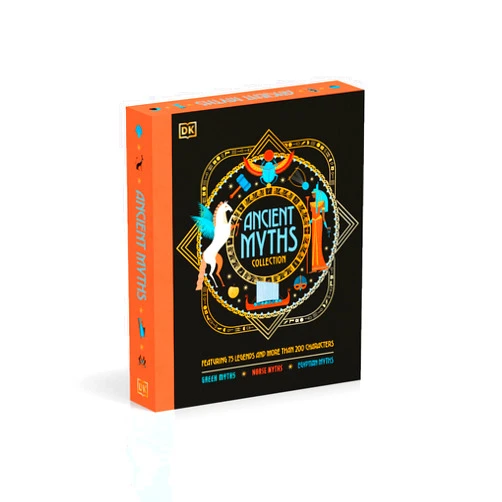 Jean Menzies,Matt Ralphs Ancient Myths Collection: Greek Myths, Norse Myths and Egyptian Myths: Featuring 75 Legends and More than 200 Characters