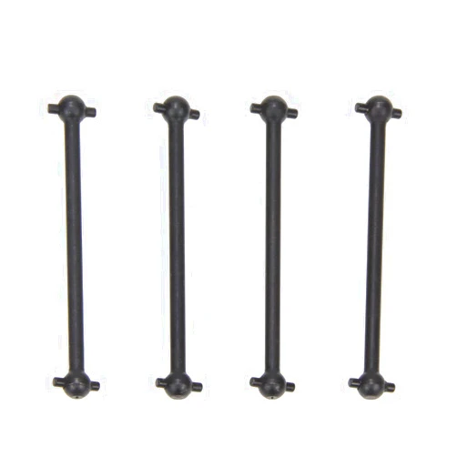 COJOYS Dogbone Universal Drive Joint Cup Shaft 61mm Steel Silver Iron Black for RC Hobby Model Car HPI HSP,COJOYS,4PCS (Black)