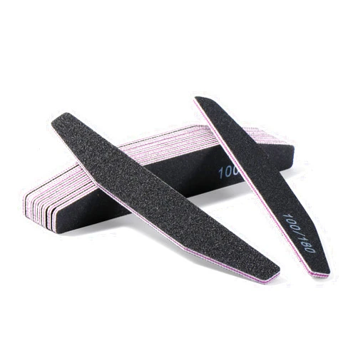 Brencco 10PCS Nail Files Abrasive Nail File Use on Both Sides for Gel Nail Removal, Suitable for Home and Nail Salon Use