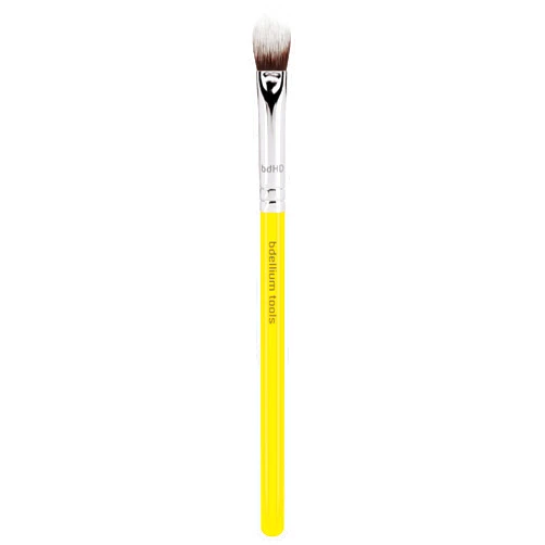 Bdellium Tools Professional Makeup Brush - Studio Series 788V BDHD Phase III Blending/Concealing - With Soft Synthetic Fibers, For Blending & Soften (Yellow, 1pc)