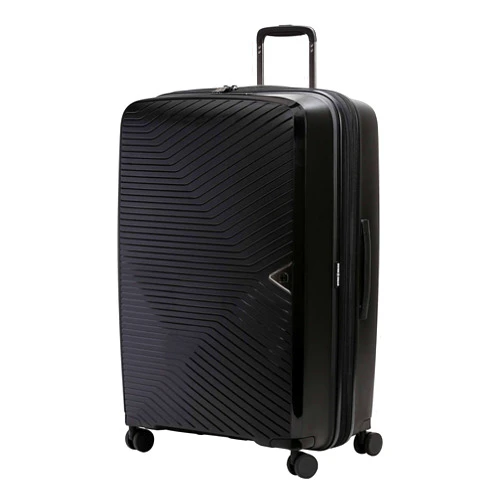 Group III International, Inc. SwissGear 8836 Durable Expandable Spinner Luggage, Black, Checked-Large 28-Inch