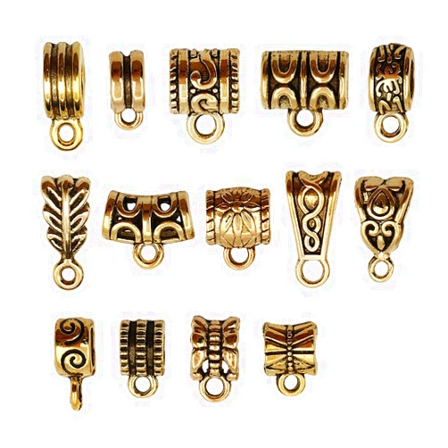 Sailanzi Wholesale Bulk Lots Jewelry Making Charms Mixed Smooth Tibetan Silver Metal Charms Pendants DIY for Necklace Bracelet Jewelry Making and Crafting
