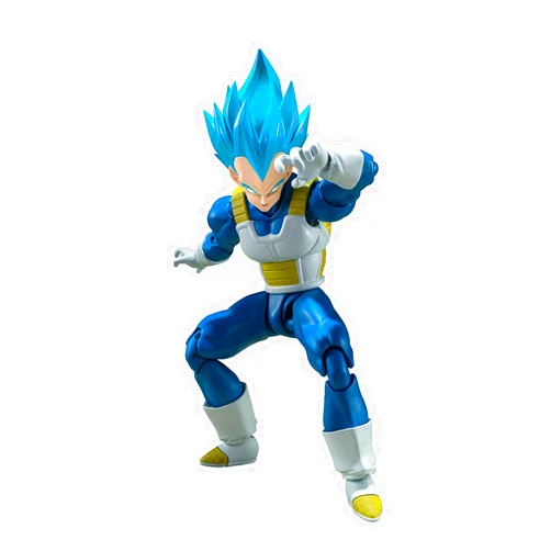 BANDAI SPIRITS TAMASHII NATIONS - Dragon Ball Super - Super Saiyan God Super Saiyan Vegeta -Unwavering Saiyan Pride-, Bandai Spirits S.H.Figuarts Action Figure