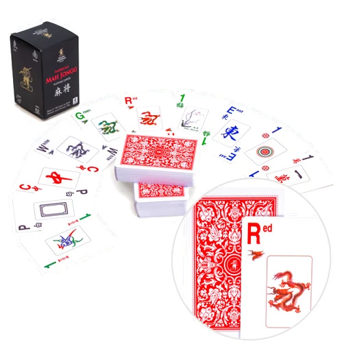 Yellow Mountain Imports American Mah Jongg (Mahjong) Playing Cards - 178 Card Set