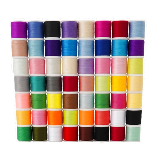 LRDCREEE 56 Spools Sewing Thread Kit for Hand Sewing and Machine Sewing Use, Colorful Polyester Thread Set 100 Yards Per Spool, 5600 Yards Total