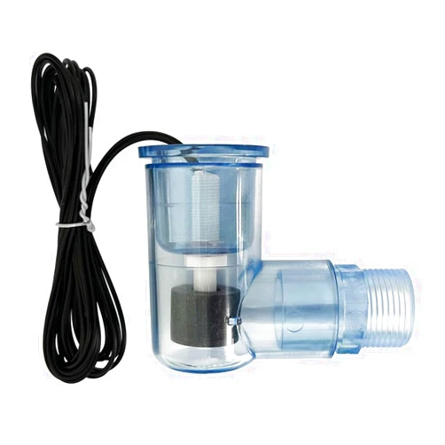 GAGALOR SS2 Condensate Float Switch Clear PVC Overflow Safety Level Sensor for HVAC Drain Pan with 3/4 Adaptor