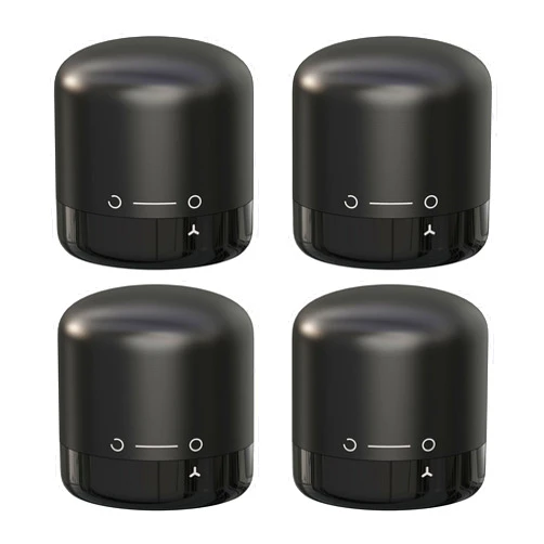 Generic Hosslearlear Wine Stoppers for Wine Bottles, Silicone Reusable Corks Wine Preserver, Cute Wine Accessories - Set of 4