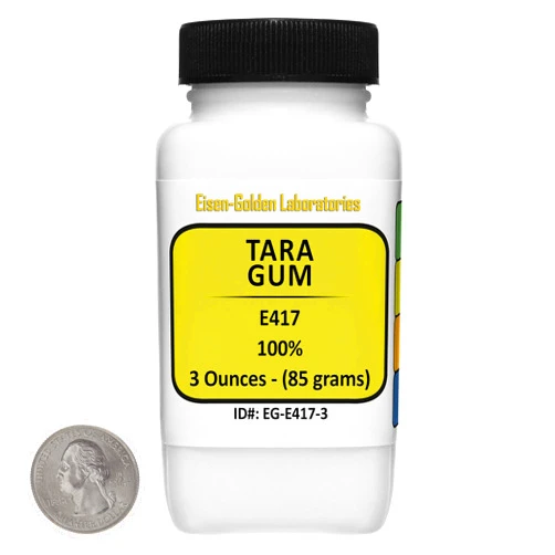 Eisen-Golden Laboratories Tara Gum [E417] 100% USP Food Grade Powder 3 Oz in a Bottle