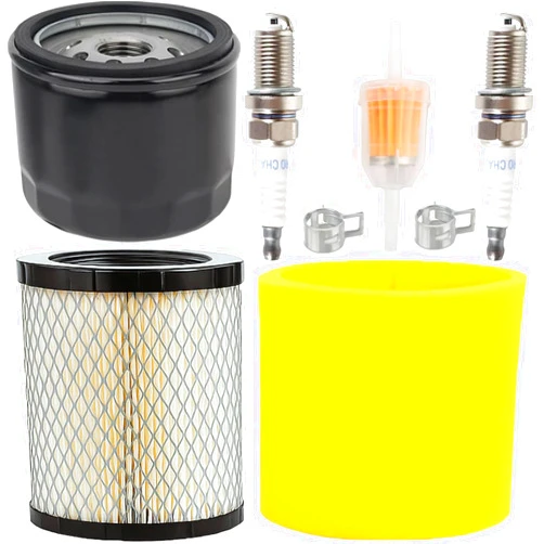 CAFEZAYO Z355E Air Filter Tune Up Kit Replacement for John Deer Z335E Z345M Z225 Z235 Z355R Z345R Z345 Z335M Z335 Z355 E120 17.5hp 19.5hp 20hp 21hp Engine 46’’48’’ Mower Parts wiht Oil Filter