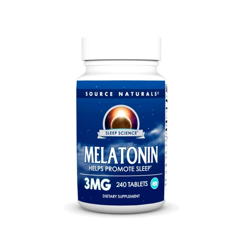 Source Naturals Melatonin 3 mg - 240 Tablets