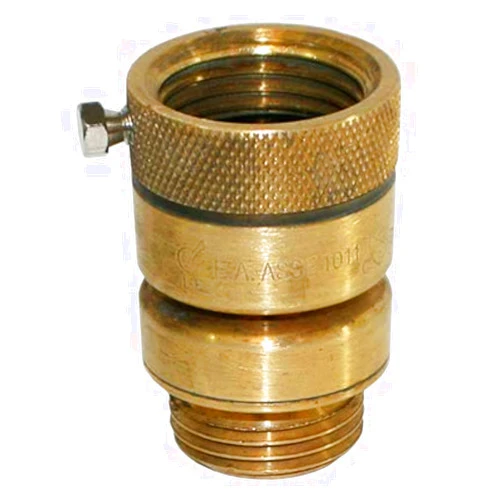 Merrill MFG BVBADNL75 Vacuum Breaker Hose Bib Backflow Preventer, 3/4 Inch, Brass Finish