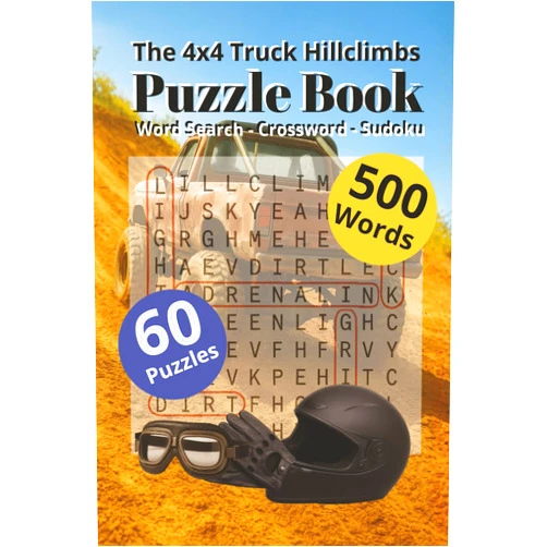 By Bill Corbett (Author) The 4x4 Truck Hillclimbs: Word Search - Crossword - Sudoku | Torque & Traction Puzzles: The Off-Road Truck Challenge Book | Mud, Metal & Mind Games: Truck Racing Puzzles for Enthusiasts