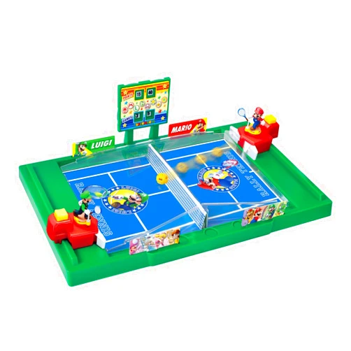EPOCH Games Super Mario Rally Tennis, Tabletop Skill and Action Game