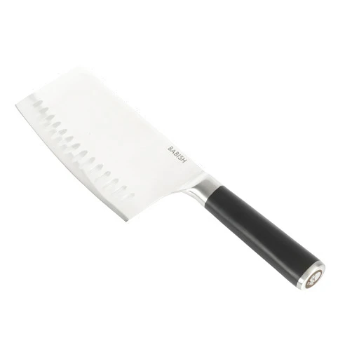 Babish High-Carbon 1.4116 German Steel 6.5 Inch Full Tang, Forged Cleaver Kitchen Knife