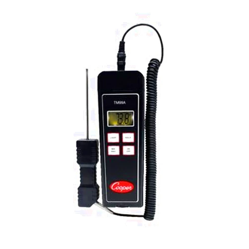 Cooper Atkins TM99A-NIST Black Digital Thermsitor Temperature Tester-TM99A-NIST