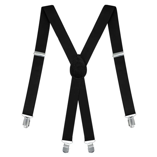 Dibi Suspenders for Men - Adjustable X Back Men's Women's Suspenders with Strong Clips