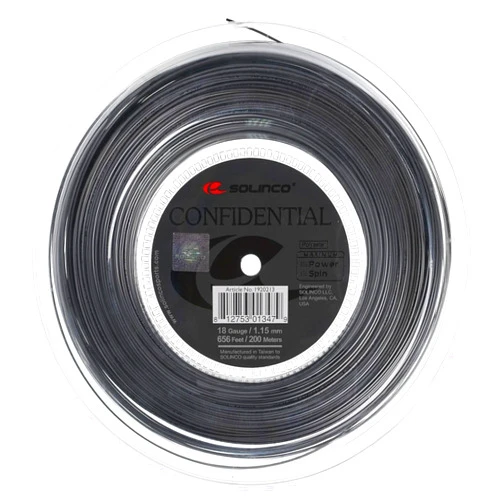 Solinco Confidential Tennis String Reel (660ft/200m)