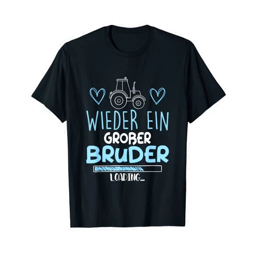 Ich Werde Großer Bruder Geschenk Kollektion Again a big brother 2024 announcement pregnancy T-Shirt