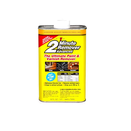 Sunnyside Corporation 63432 Paint & Varnish, Quart, 2 Minute Remover Advanced Gel, 32 Fl Oz
