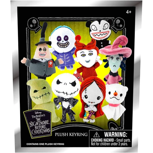 The Nightmare Before Christmas Nightmare Before Christmas Blind Bag Plush Bag Clip | One Random