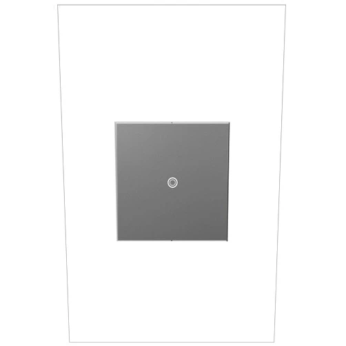 Adorne Legrand adorne 15A sofTap Switch in Magnesium Finish, ASTP1532M4