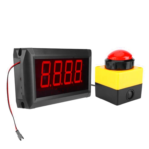 FTVOGUE LED Big Timer Gym Timer Clock 10 Seconds Challenge Game Timer with Remote Control for Home, Cooking, Studying, Fitness, Classroom