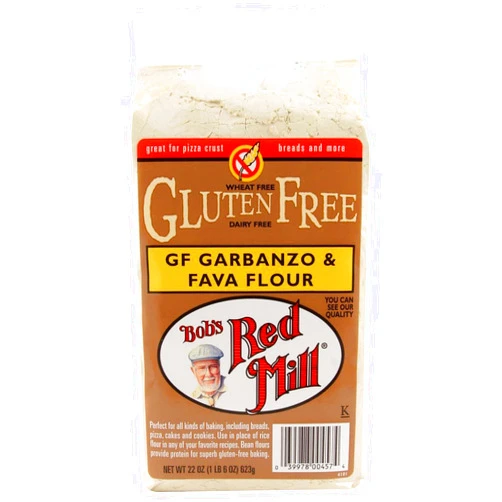 Bob's Red Mill, Garbanzo & Fava Flour, Gluten Free, 22 oz(Pack of 1)