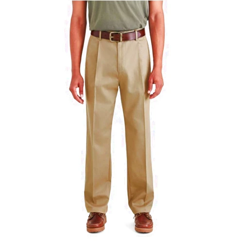DOCKERS Relaxed Fit Signature Iron Free Khaki with Stain Defender Pants - Pleated
