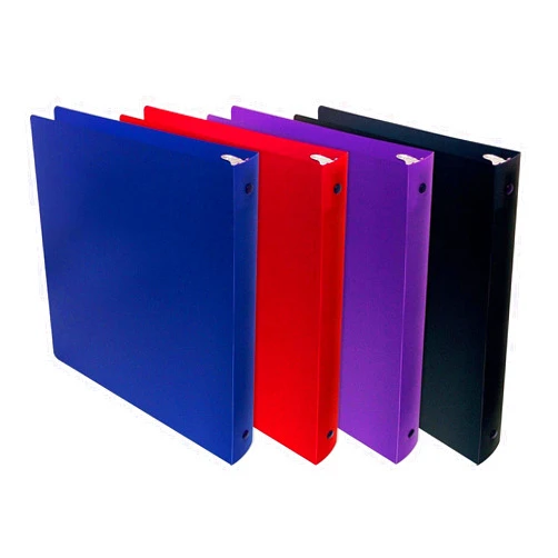 RIVERTON CANDLE & BATH for Better Office Products, 3 Ring Poly Binder with Pocket, 1 Inch, Letter Size, ...